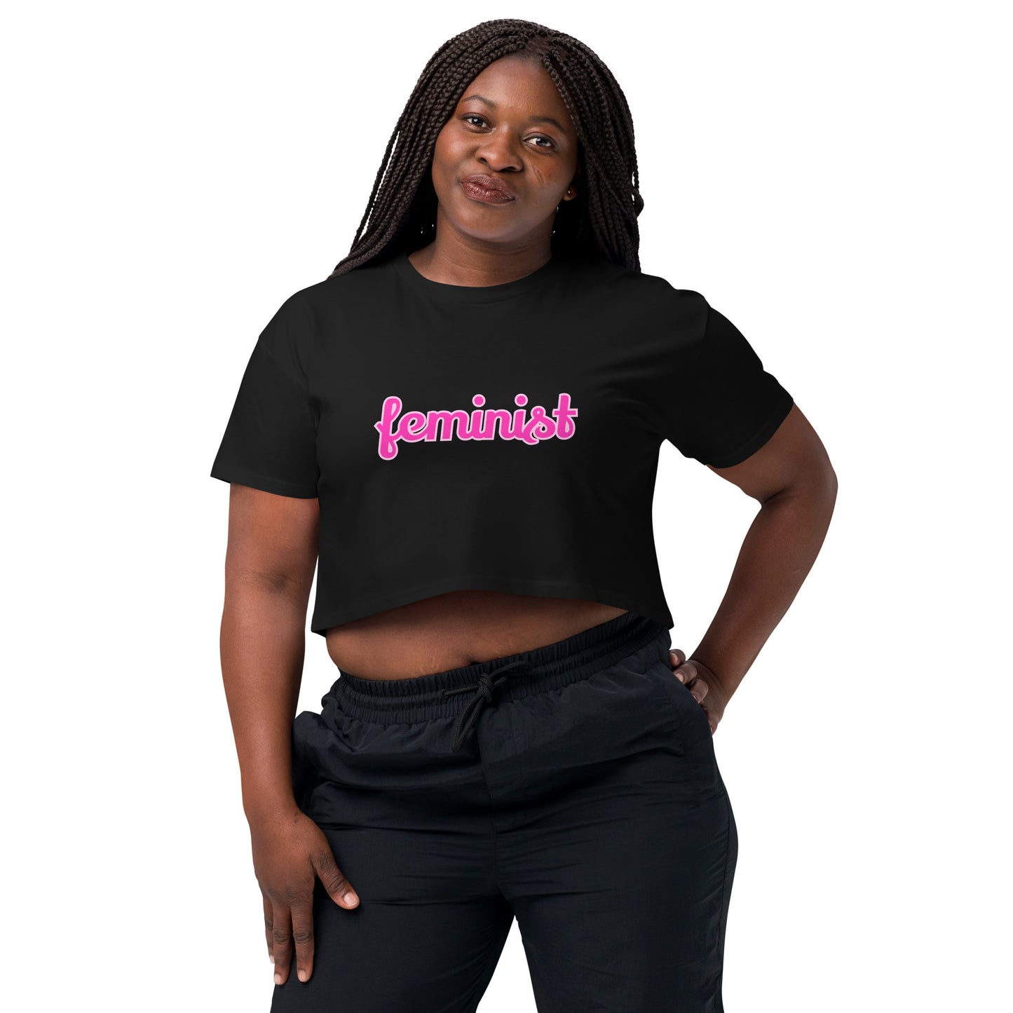 Feminist Women’s crop top