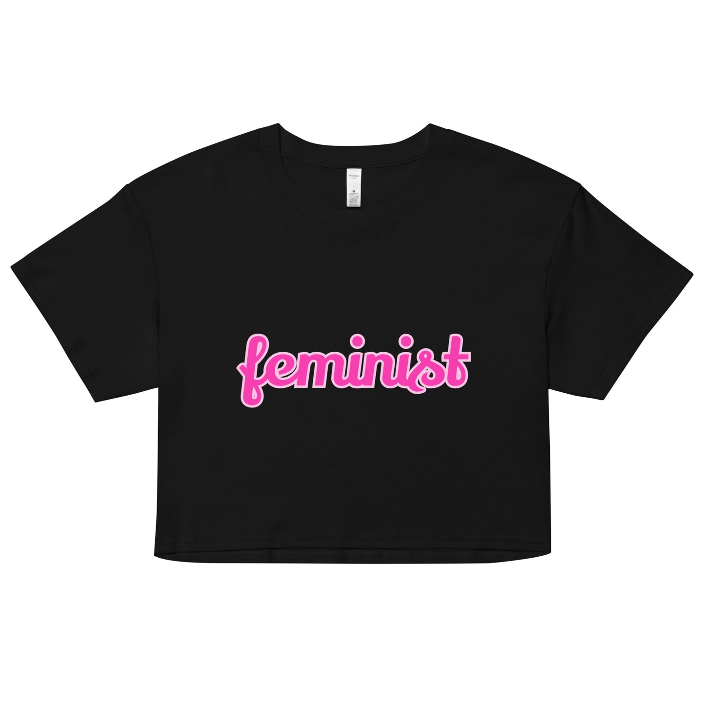 Feminist Women’s crop top