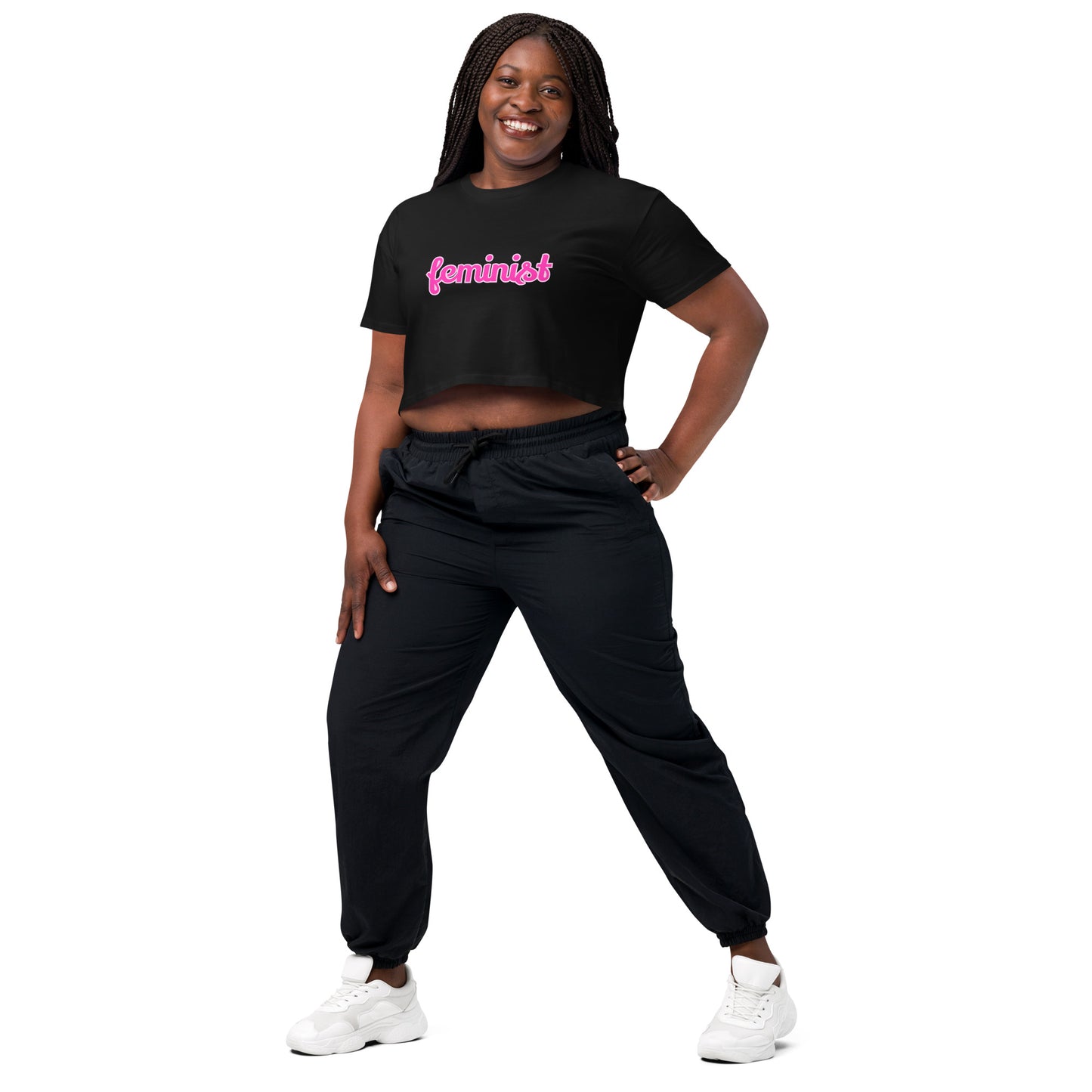 Feminist Women’s crop top