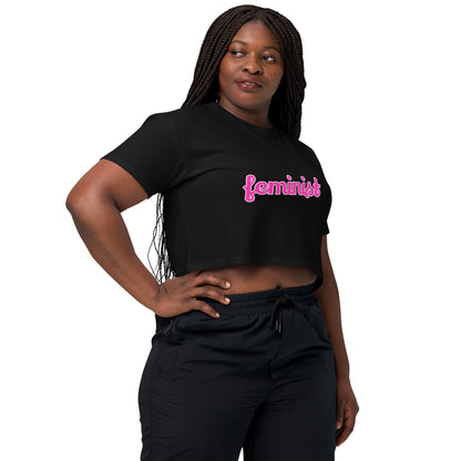 Feminist Women’s crop top