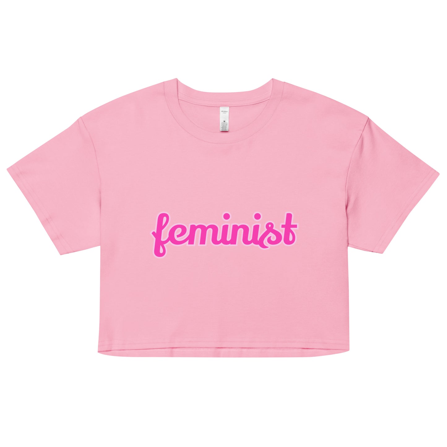 Feminist Women’s crop top