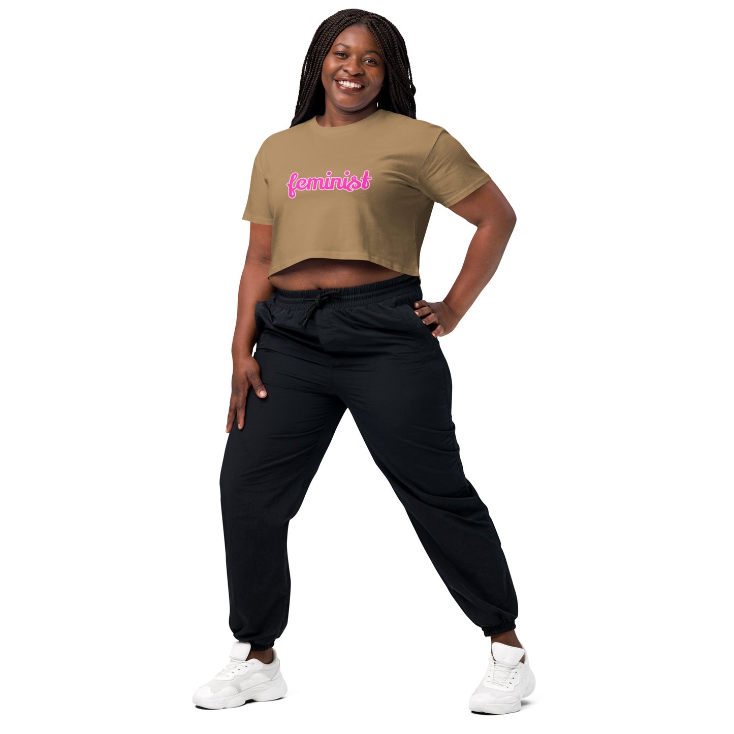 Feminist Women’s crop top