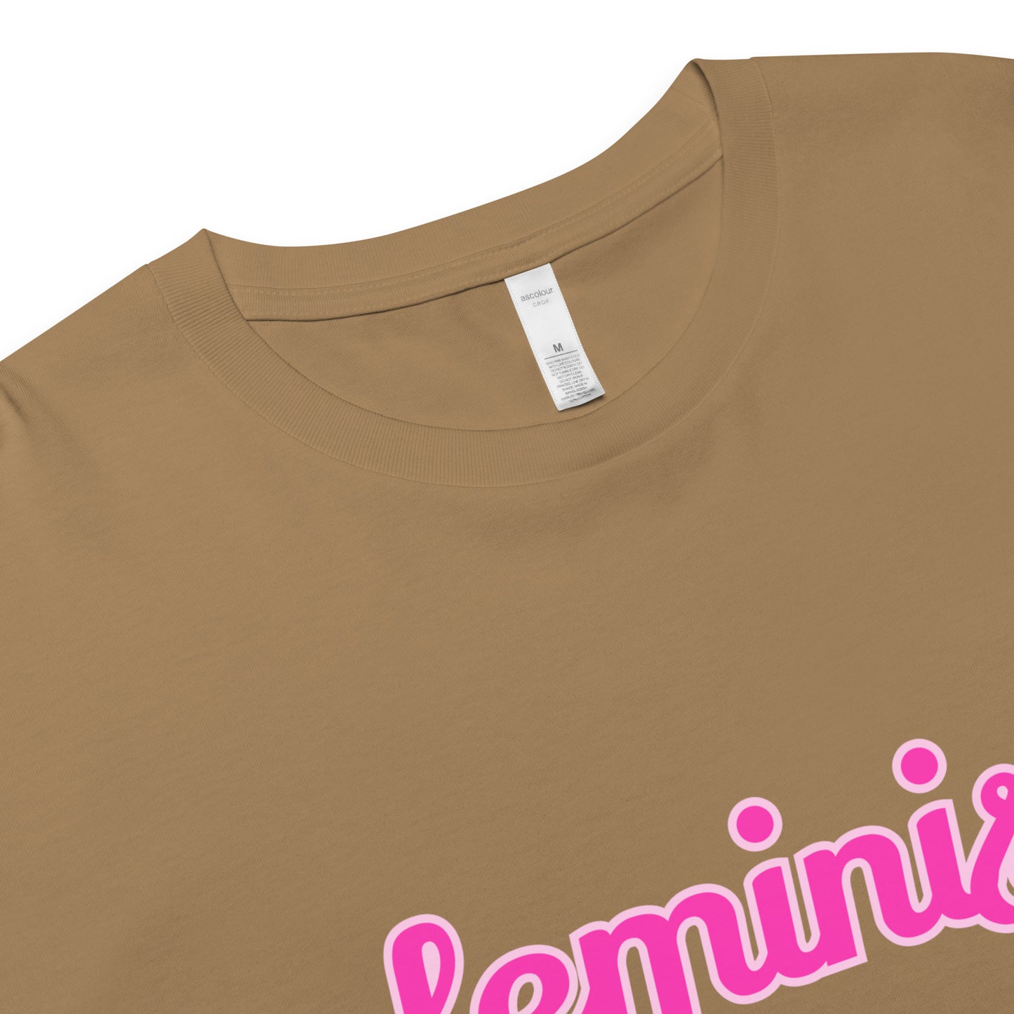 Feminist Women’s crop top