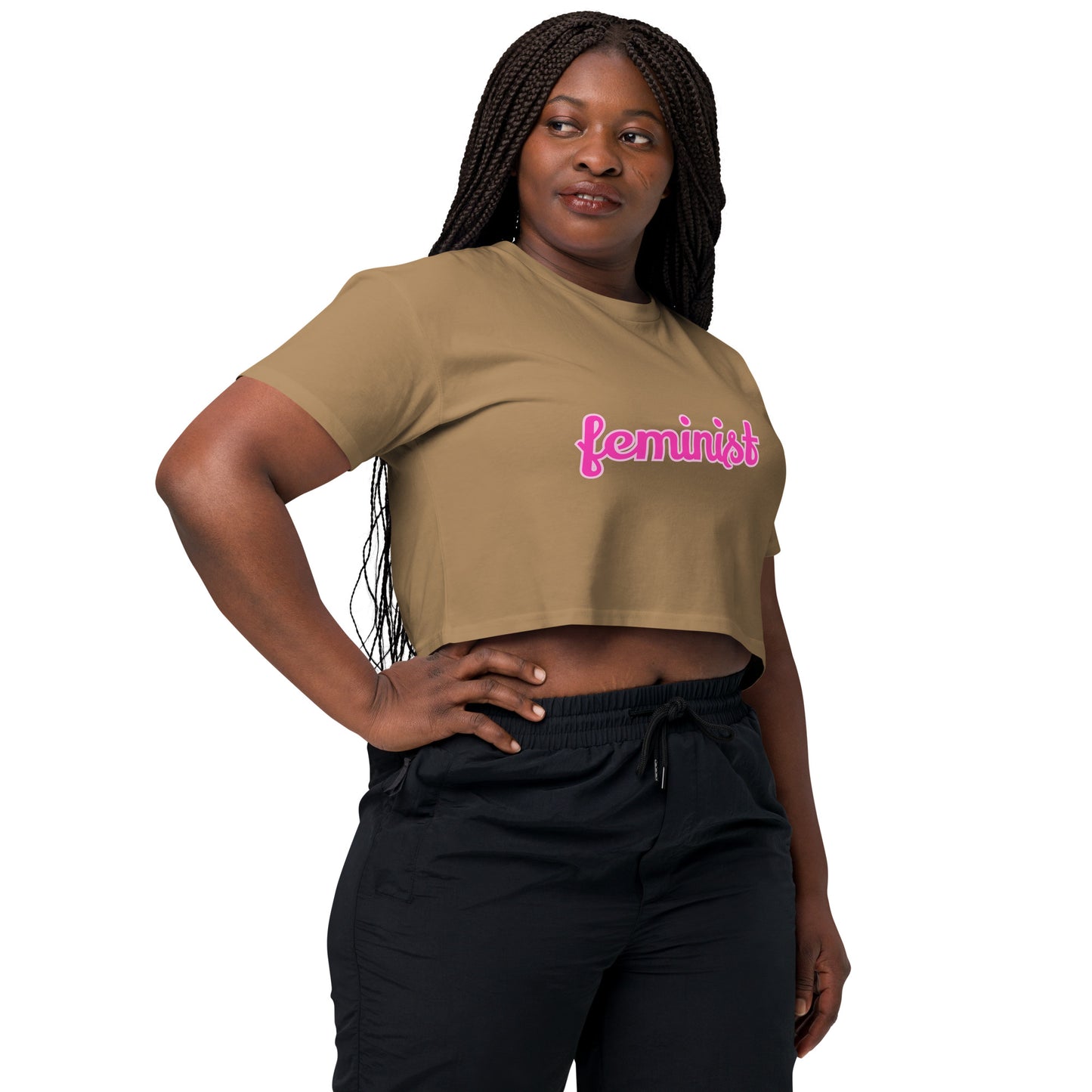 Feminist Women’s crop top