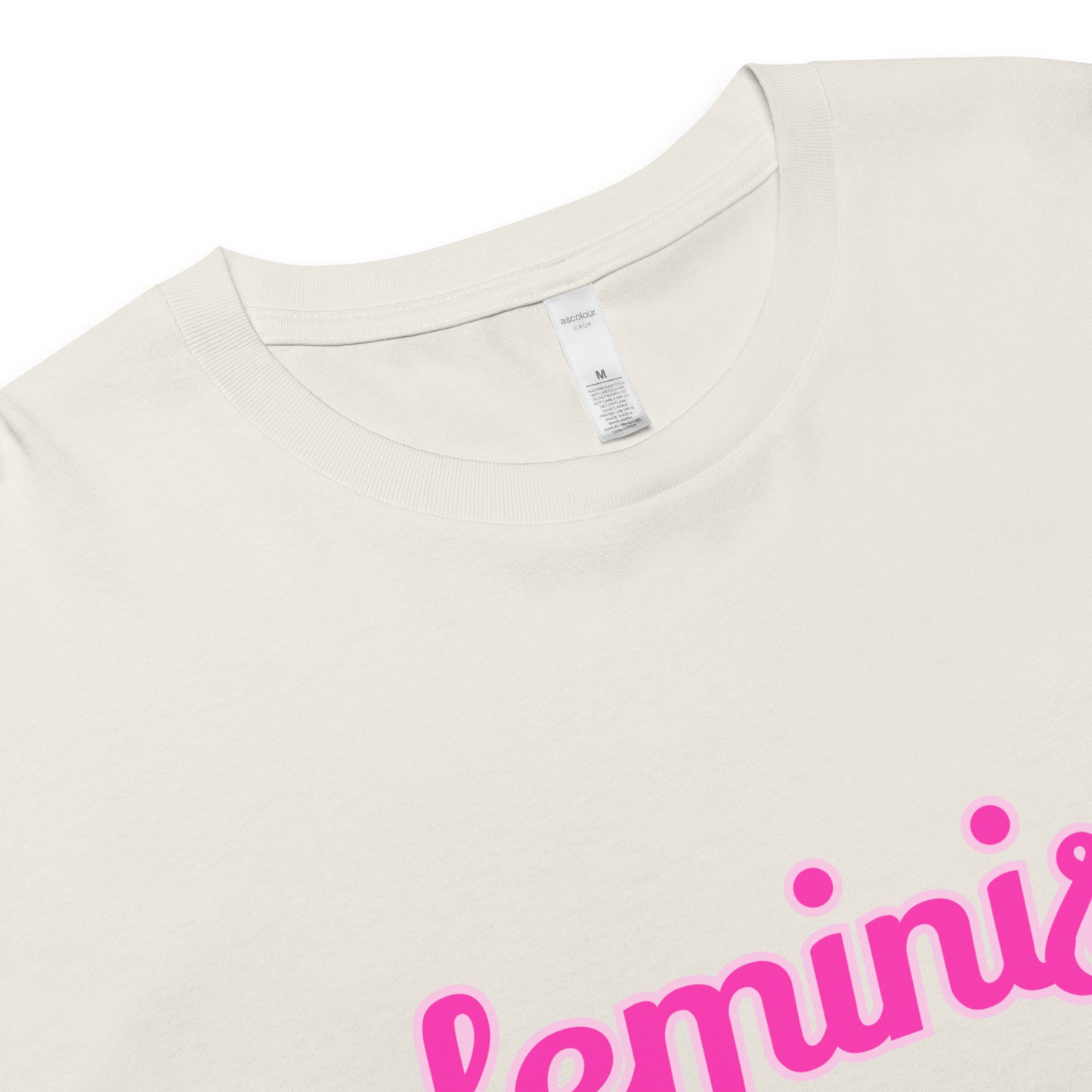 Feminist Women’s crop top