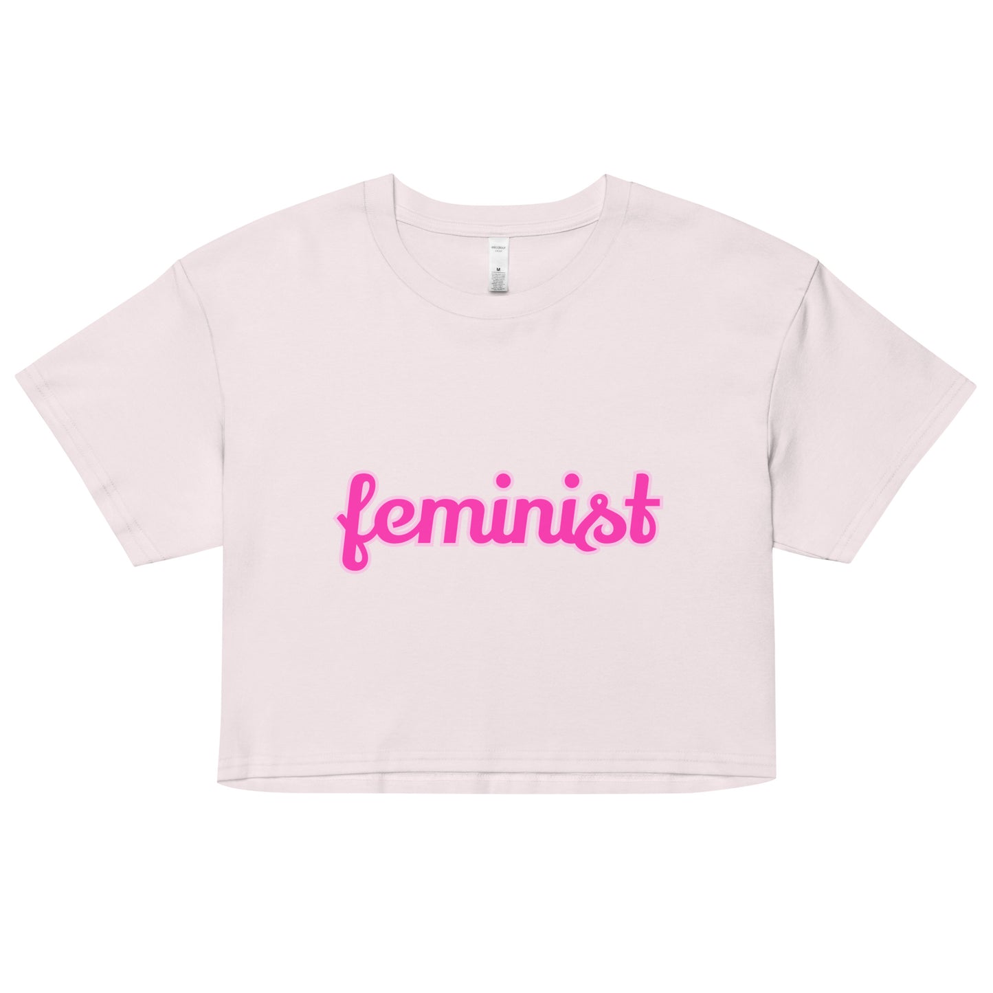 Feminist Women’s crop top