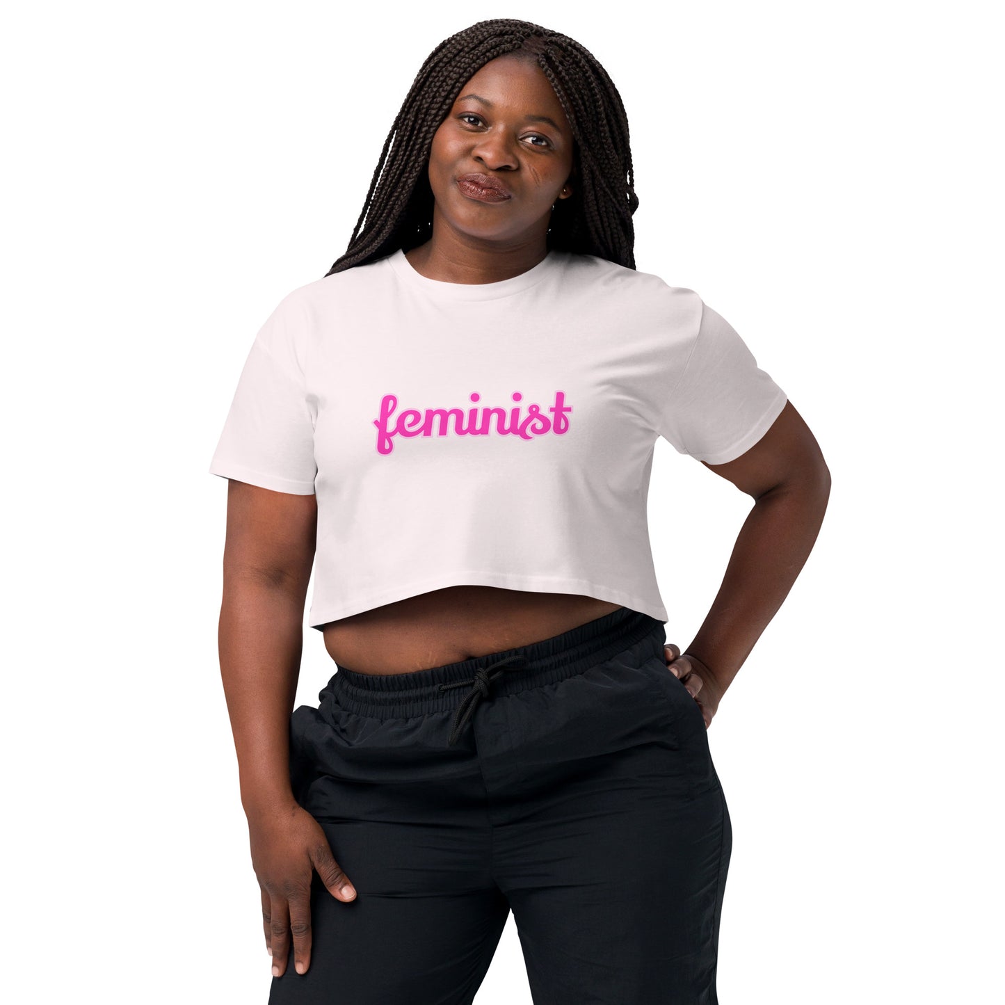 Feminist Women’s crop top