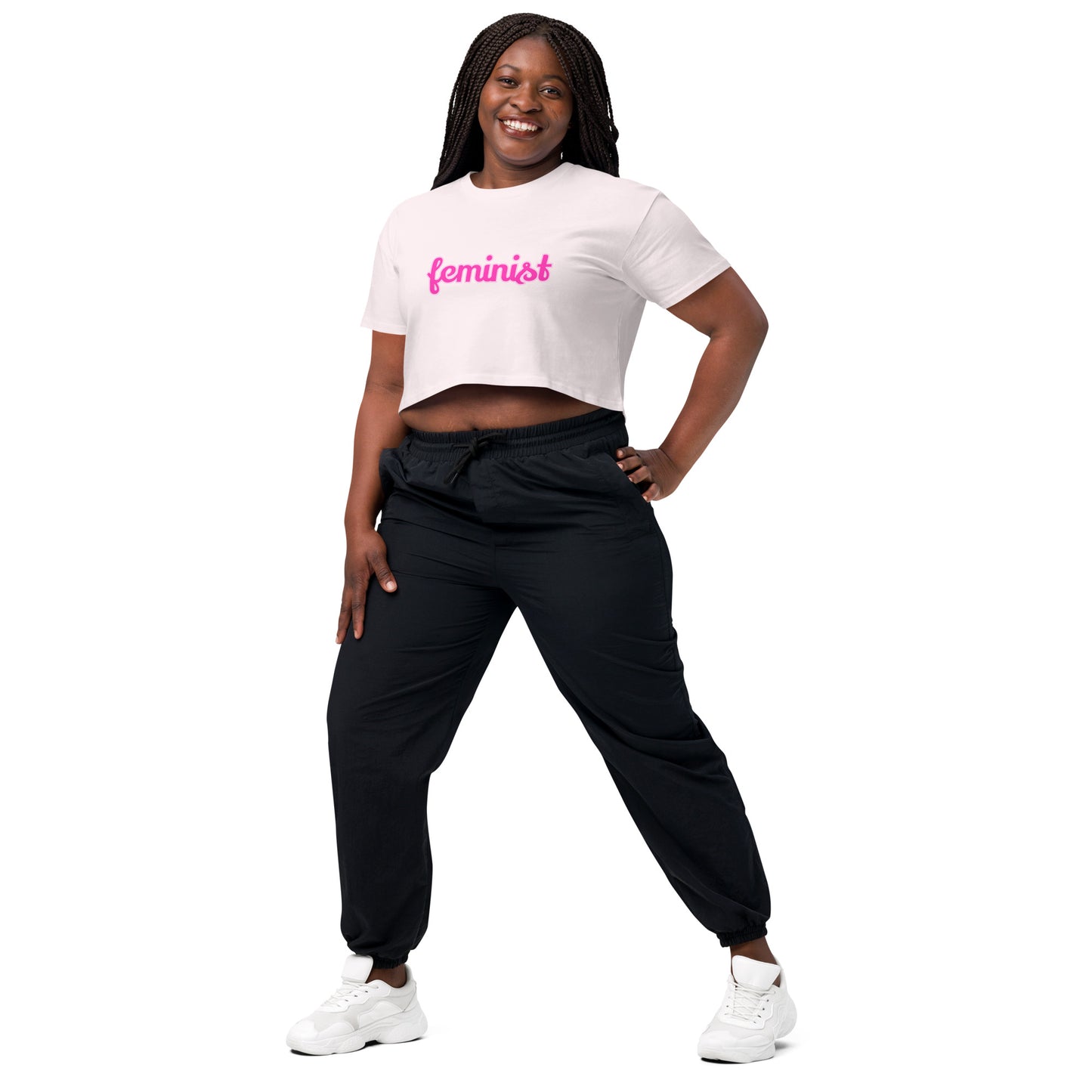 Feminist Women’s crop top