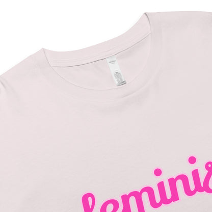 Feminist Women’s crop top