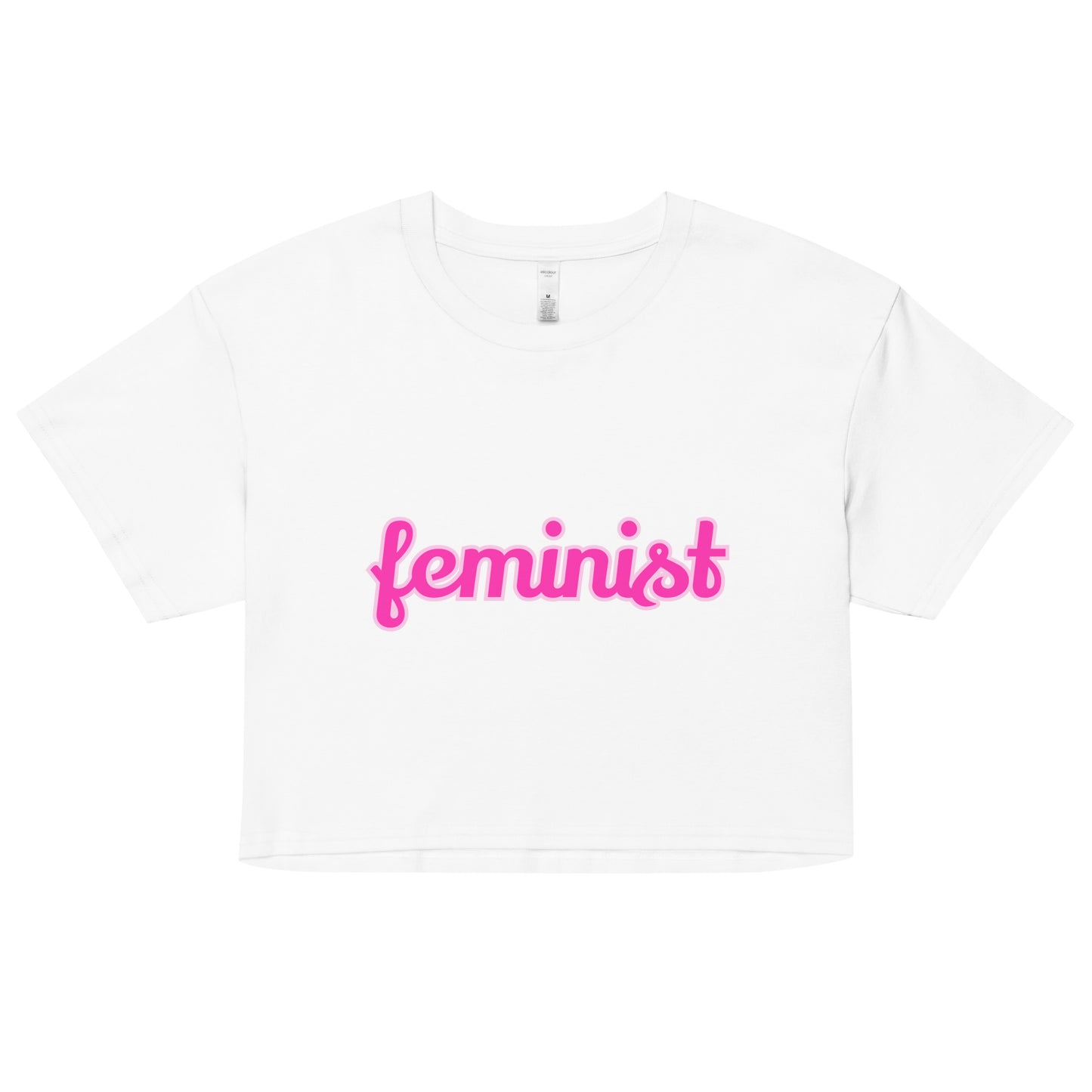 Feminist Women’s crop top