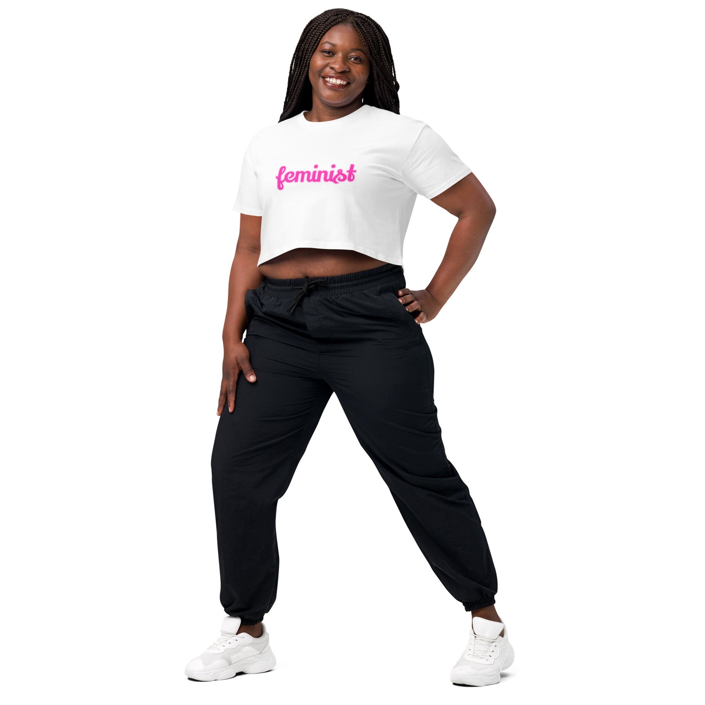 Feminist Women’s crop top