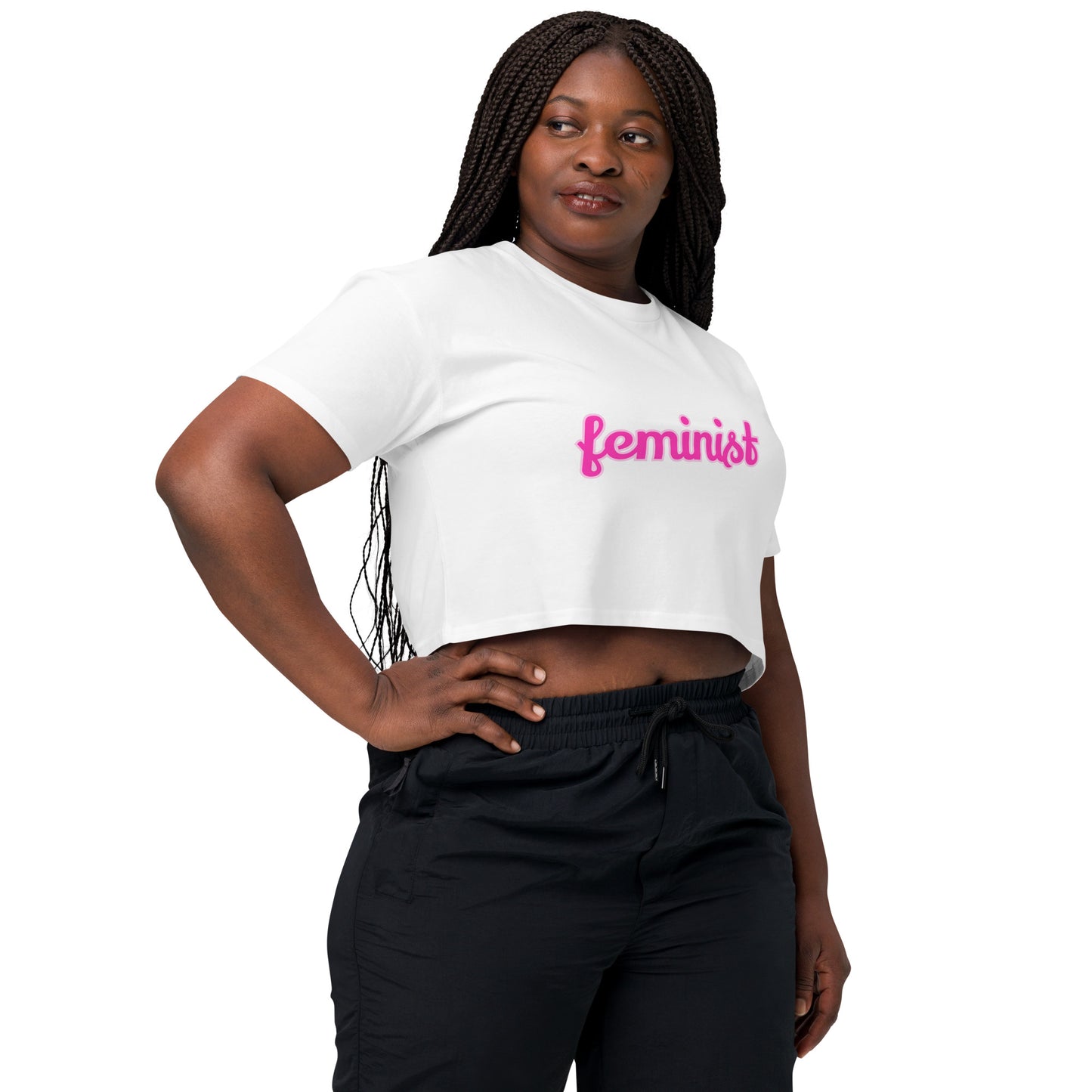 Feminist Women’s crop top